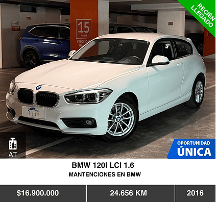 BMW 120I LCI 1.6 2016