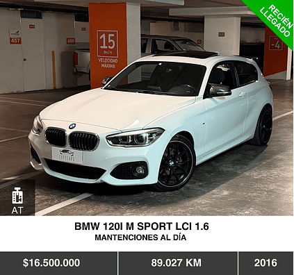 BMW 120I M SPORT LCI 1.6 2016
