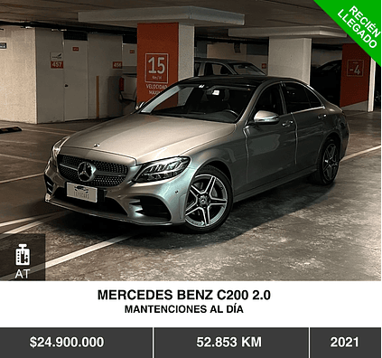 MERCEDES BENZ C200 2.0 2021