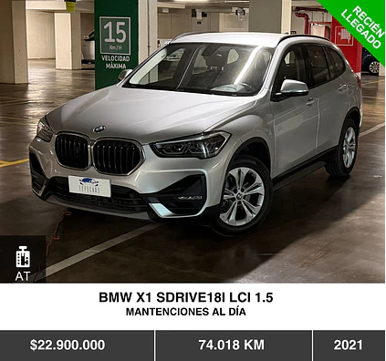 BMW X1 SDRIVE18I LCI 1.5 2021