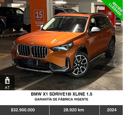  BMW X1 SDRIVE18I XLINE 1.5 2024