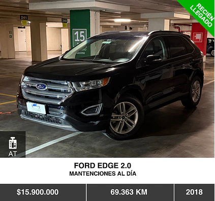 FORD EDGE 2.0 2018