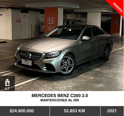 MERCEDES BENZ C200 2.0 2021