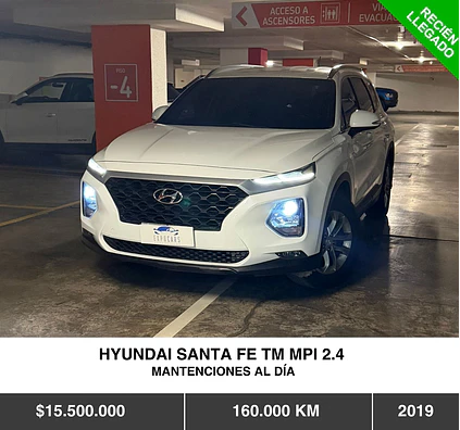 HYUNDAI SANTA FE TM MPI 2.4 2019