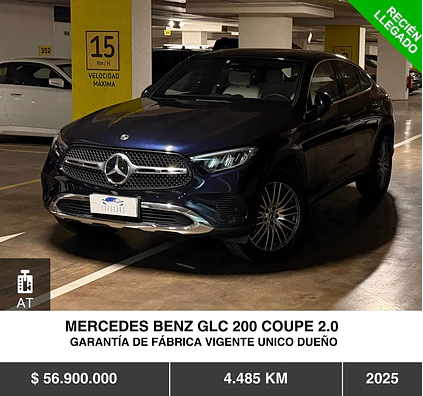 MERCEDES BENZ GLC 200 COUPE 2.0 2025