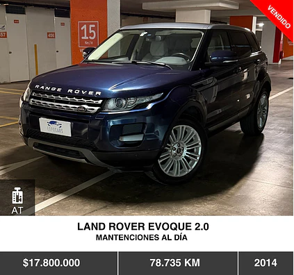 LAND ROVER EVOQUE 2.0 2014