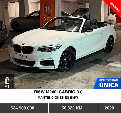 BMW M240I CABRIO 3.0 2020
