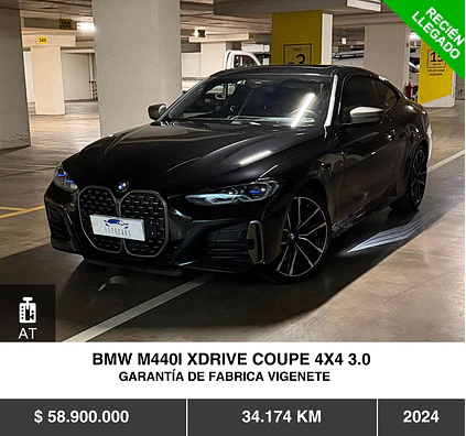 BMW M440I XDRIVE COUPE 4X4 3.0 2024