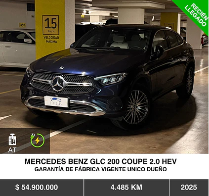 MERCEDES BENZ GLC 200 COUPE 2.0 2025 HEV
