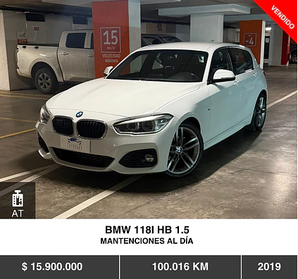 BMW 118I HB 1.5 AT 2019
