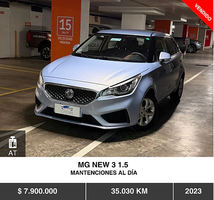 MG NEW 3 1.5 2023