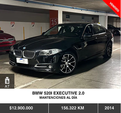 BMW 520I EXECUTIVE 2.0 2014