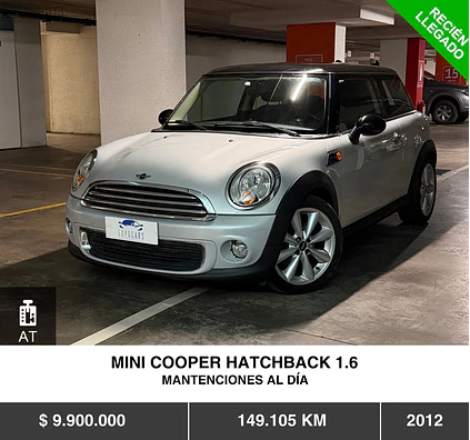 MINI COOPER HATCHBACK 1.6 2012