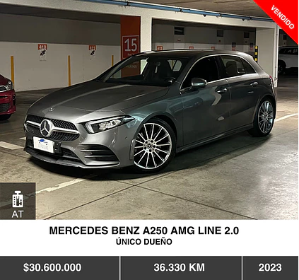 MERCEDES BENZ A250 AMG LINE 2.0 2023