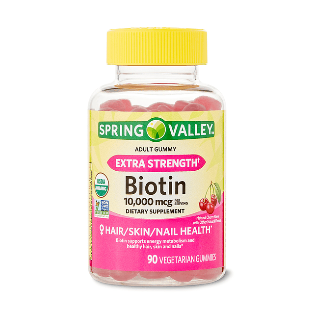 Biotin 10,000mcg Vegetarian Gummies