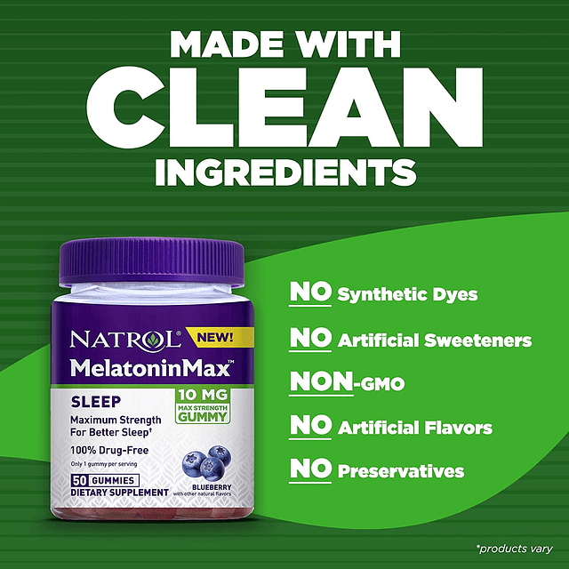 MelatoninMax 10MG Sleep Gummies