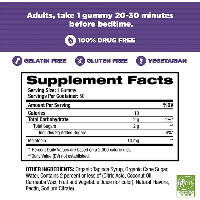 MelatoninMax 10MG Sleep Gummies