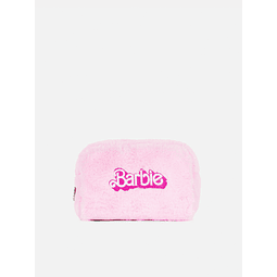 Barbie The Movie Faux Fur Makeup Bag