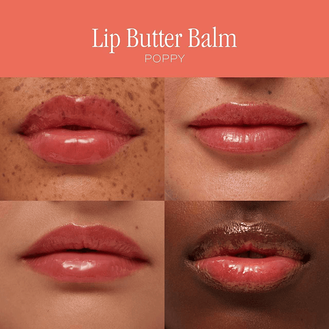 Lip Butter Balm for Hydration & Shine Poppy