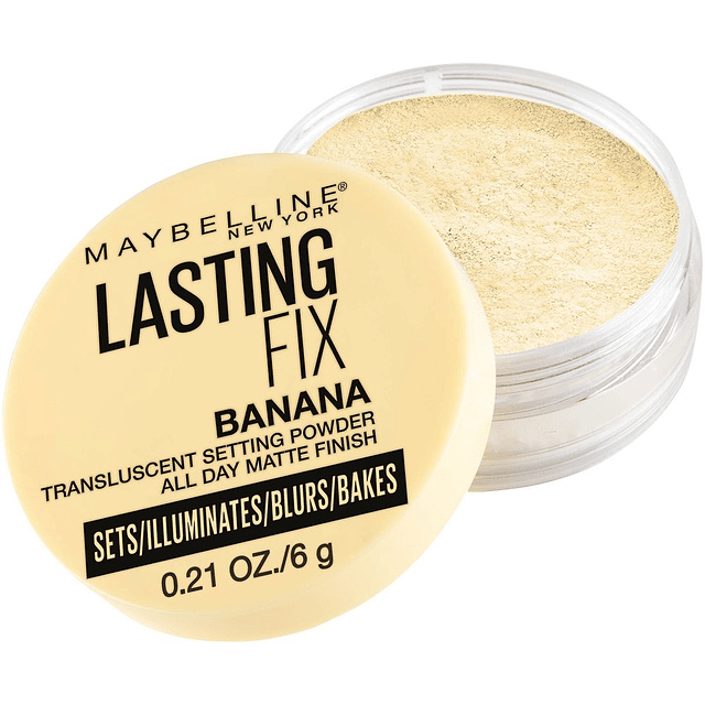 Lasting Fix Translucent Loose Setting Powder - Banana