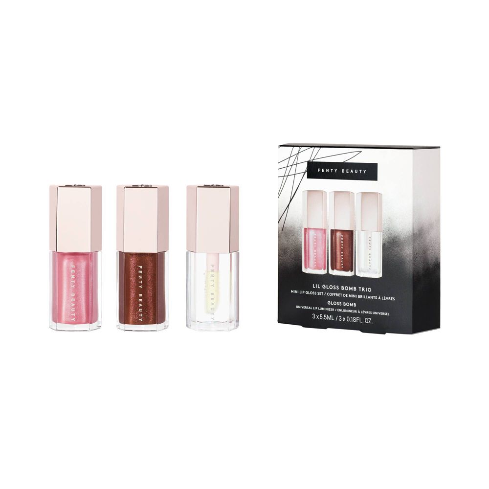 Lil Gloss Bomb Trio Mini Lip Gloss Set