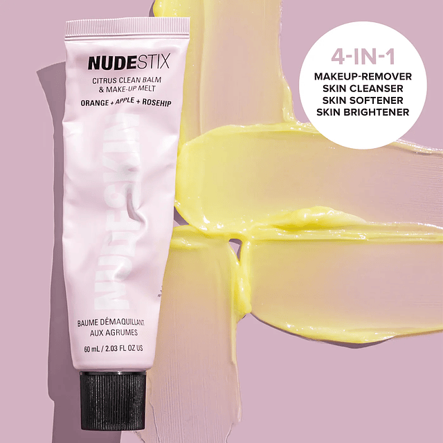 NUDESKIN Citrus Clean Balm & Make-Up Melt