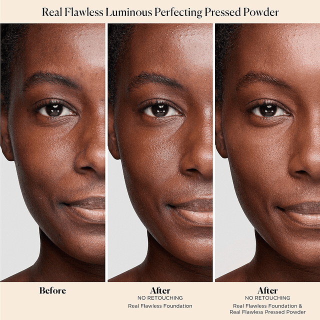 Real Flawless Luminous Perfecting Talc-Free Pressed Powder
