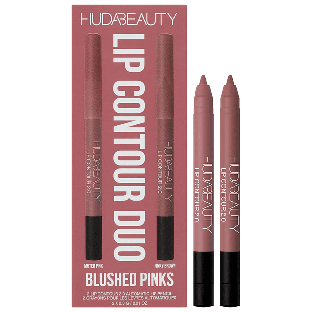 Mini Lip Liner Contour Set Blushed Pinks