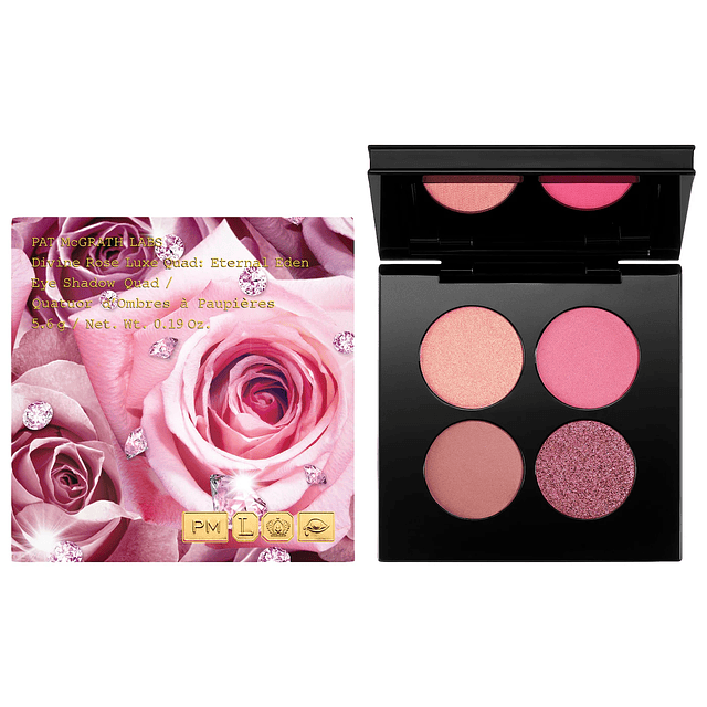 Divine Rose Luxe Eyeshadow Palette: Eternal Eden - Divine Rose II Collection
