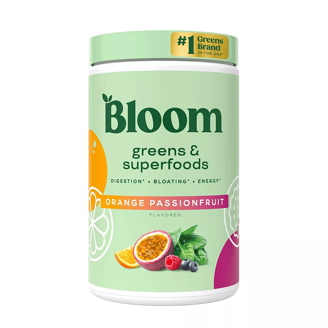 Greens and Superfoods Powder - Orange Passion Fruit