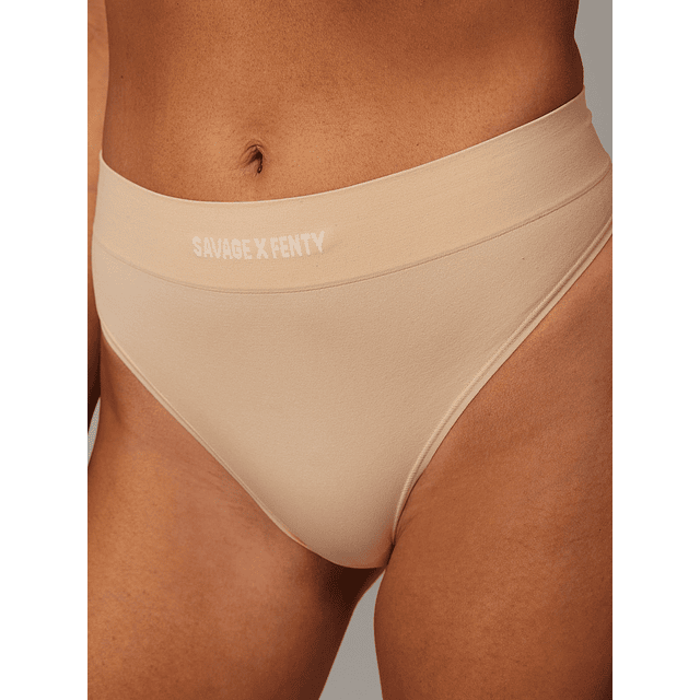 Seamless High-Waist Thong Panty