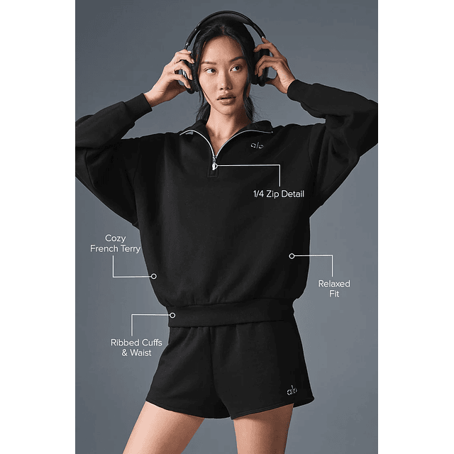 ACCOLADE 1/4 ZIP PULLOVER