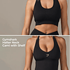 HALTER NECK CAMI WITH SHELF