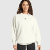 TRAINING OVERSIZED FLEECE SWEATSHIRT