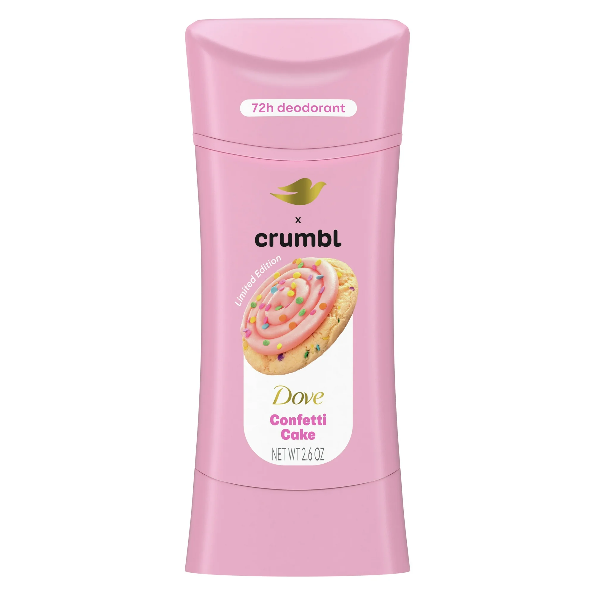 Dove x Crumbl Deodorant Stick Crumbl Aluminum