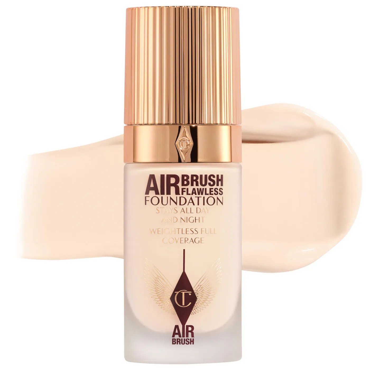 ファンデーション Charlotte Tilbury Airbrush Foundation Airbrush Flawless Blurring & Matte Full Coverage Foun