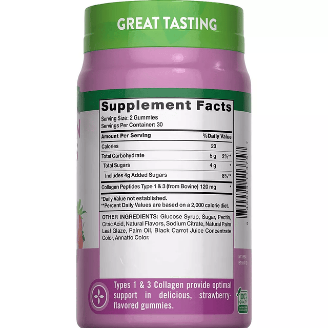 Beauty Collagen Type 1 + 3 Gummies