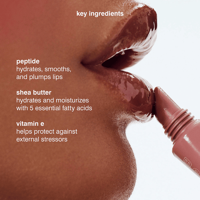 Peptide Lip Tint Nourishing Glaze Toast