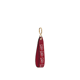 Wristlet Strap Keychain Red Lacquer