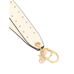 Wristlet Strap Keychain Swan Studs