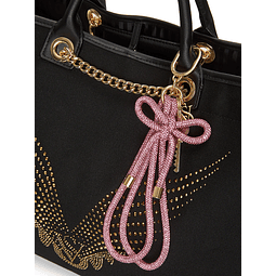 Knotted Shine Wristlet Strap Keychain