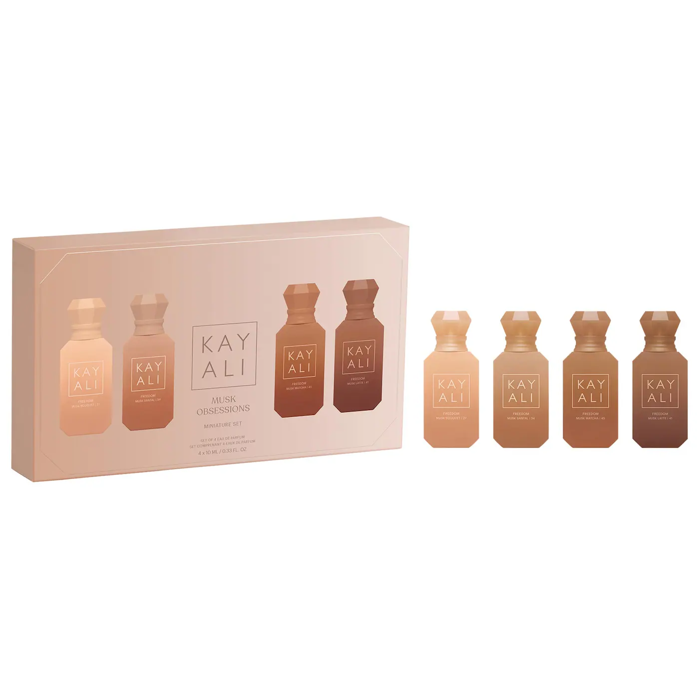 KAYALI musk obsession 香水4種セット Musk Obsessions Mini Perfume Set