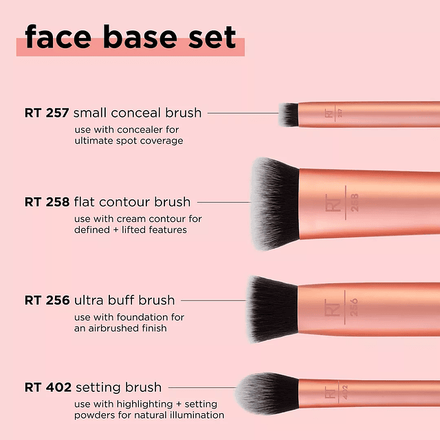 Face Base Multiuse Makeup Brush Set