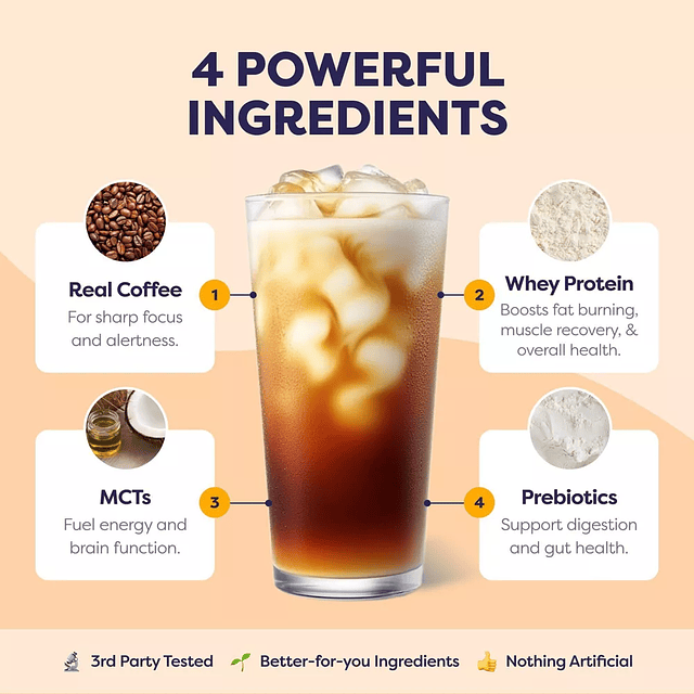 Javvy Caramel Protein Instant Coffee