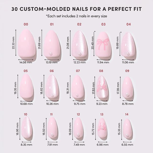 Premium Press-On Nail Kit