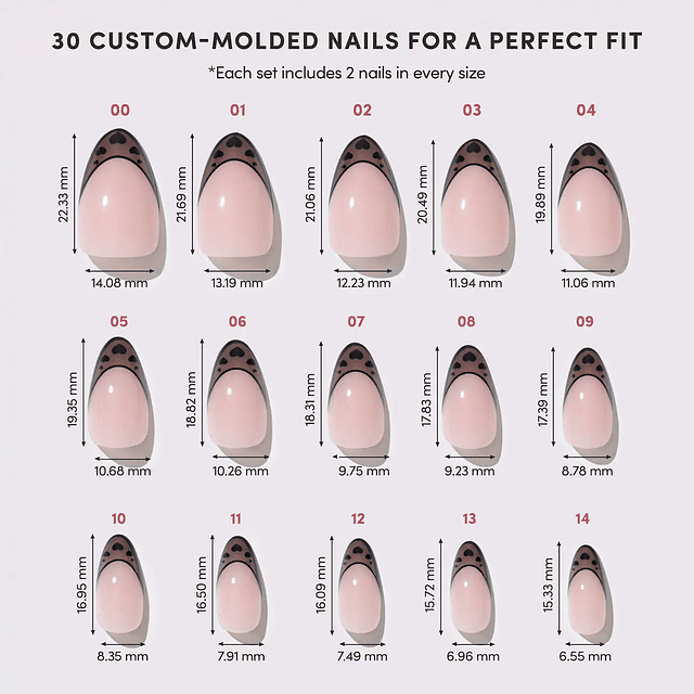 Premium Press-On Nail Kit