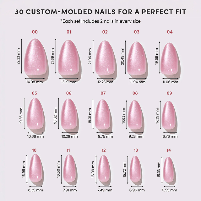 Premium Press-On Nail Kit