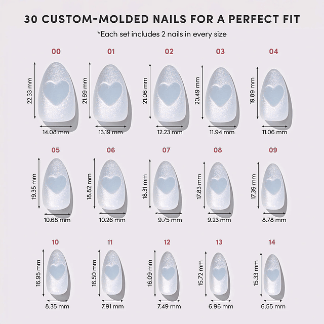 Premium Press-On Nail Kit