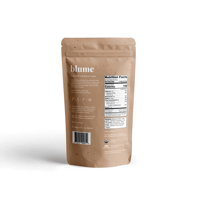 Blume Superfood Latte Powder Salted Caramel 