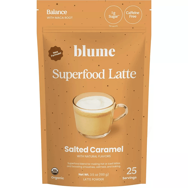 Blume Superfood Latte Powder Salted Caramel 